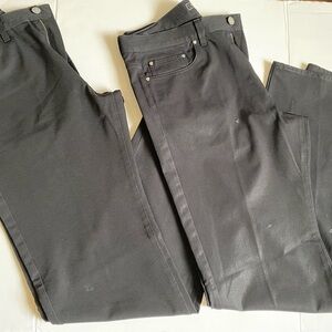 Versace Black pants bundle Sz 36/50